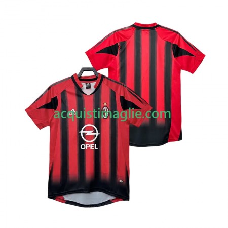 Divisa di Calcio AC Milan 2004 Retro Prima 2005